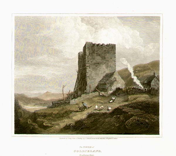 The Tower of Goldieland Roxburghshire