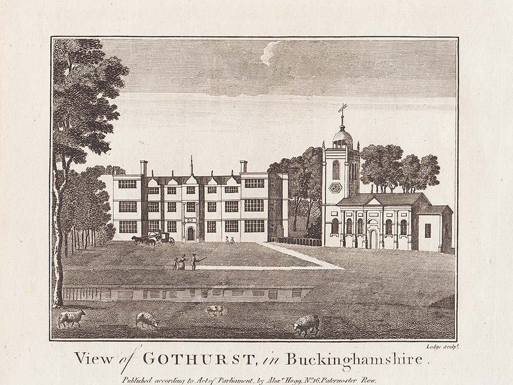 View of Gothurst in Buckinghamshire