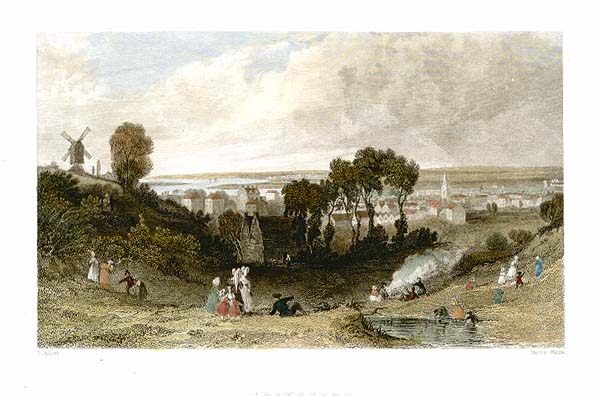 Gravesend from Windmill Hill
