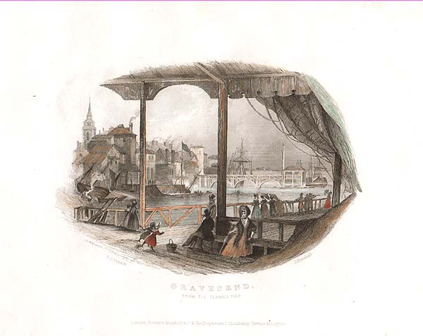 Gravesend from the Terrace Pier