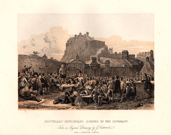 Greyfriar's Churchyard - Signing of the Covenant