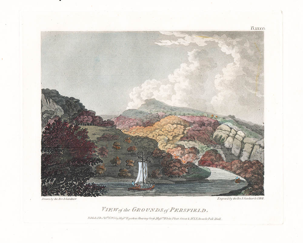 View of the Grounds of Persfield.