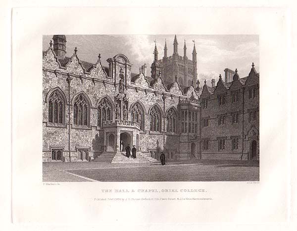 The Hall & Chapel Oriel College