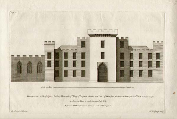 Hampton Court in Herefordshire built by Henry the 4th King of England when he was Duke of Hereford