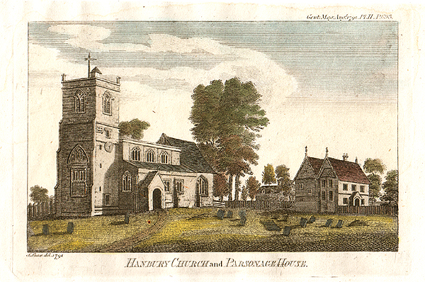 Hanbury Church and Parsonage House