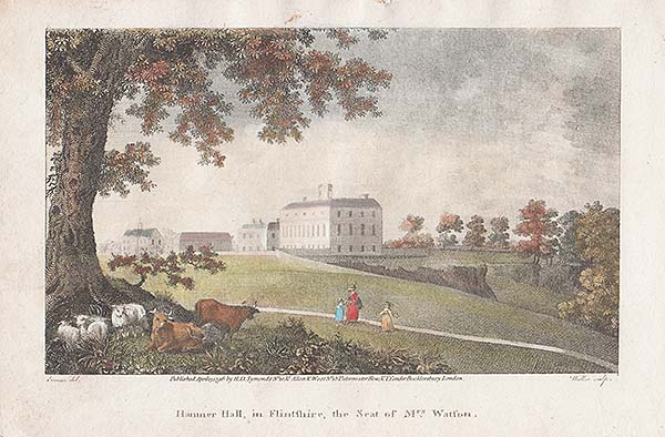 Hanmer Hall in Flintshire the Seat of Mrs Watson 