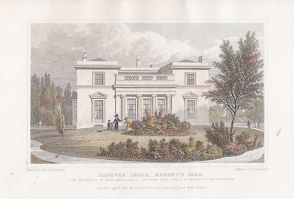 Hanover Lodge Regent's Park The Residence of Lady Arbuthnot