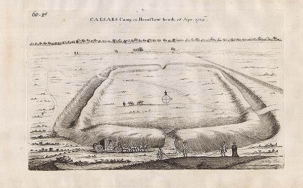 Caesar's Camp on Hounslow Heath 18 April 1723
