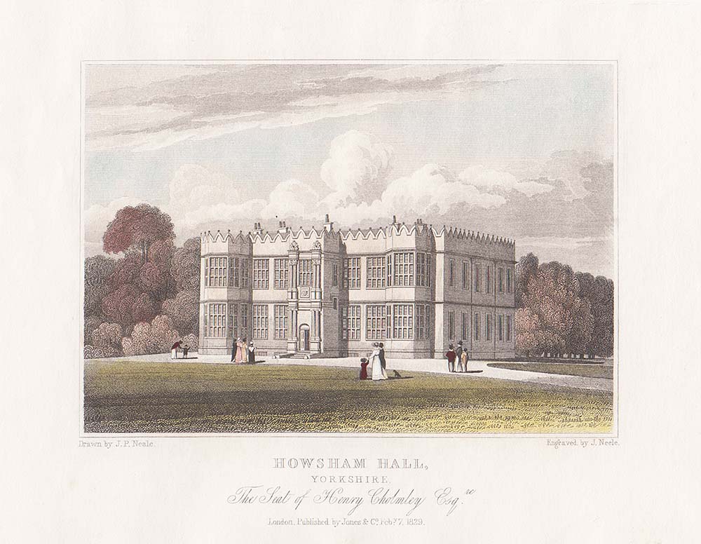 Howsham Hall The Seat of Henry Cholmley  Esq  