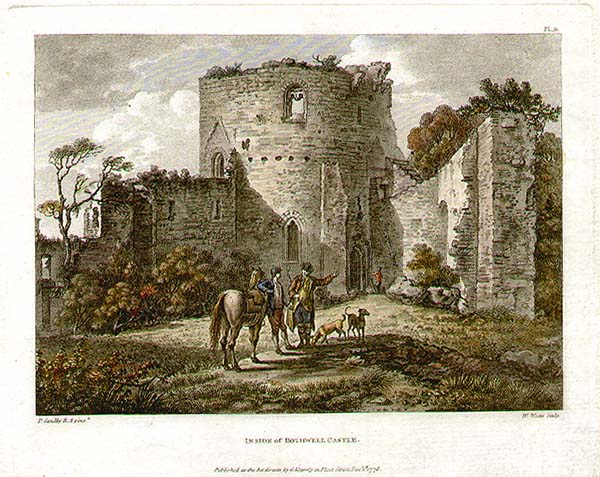 Inside of Bothwell Castle