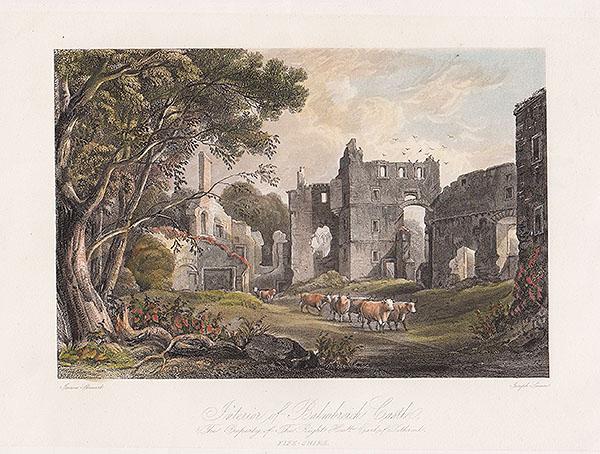 Interior of Balmbreich Castle  The Property of the Right Honble Earl of Zetland