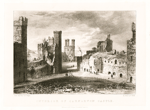 Interior of Carnarvon Castle