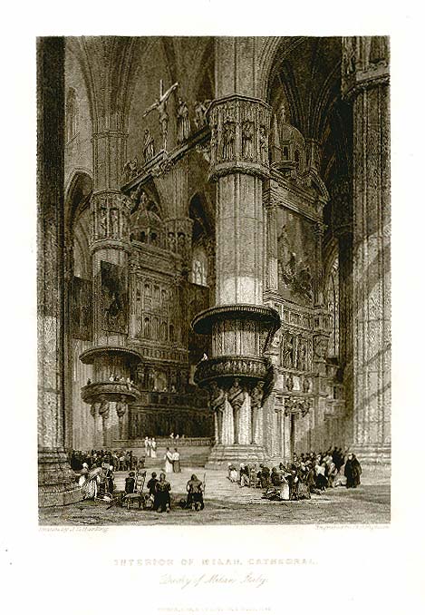 Interior of Milan Cathedral