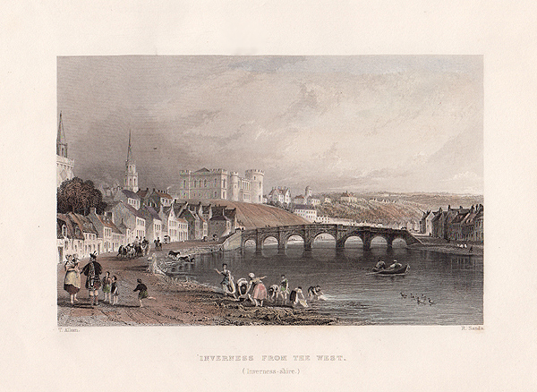 Inverness from the West  Inverness-shire