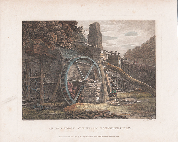 An Iron Forge at Tinteren Monmouthshire