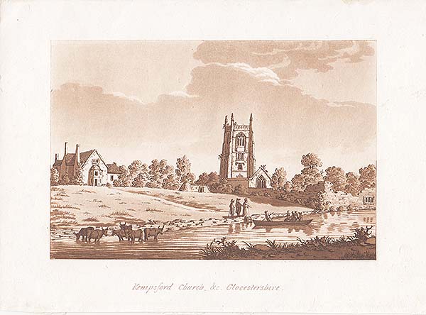 Kempsford Church &c Glocestershire