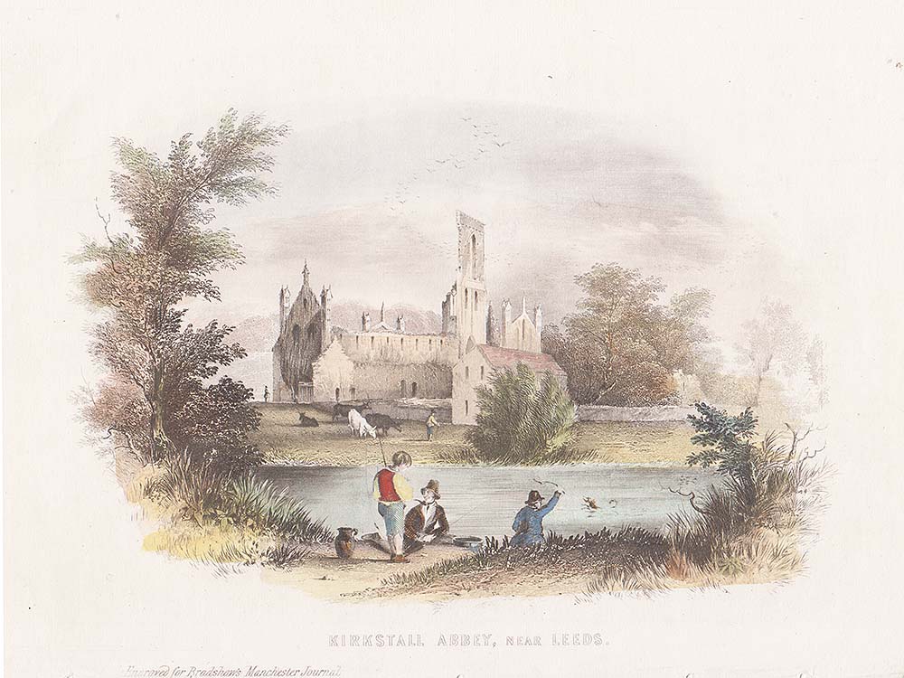 Kirkstall Abbey near Leeds 