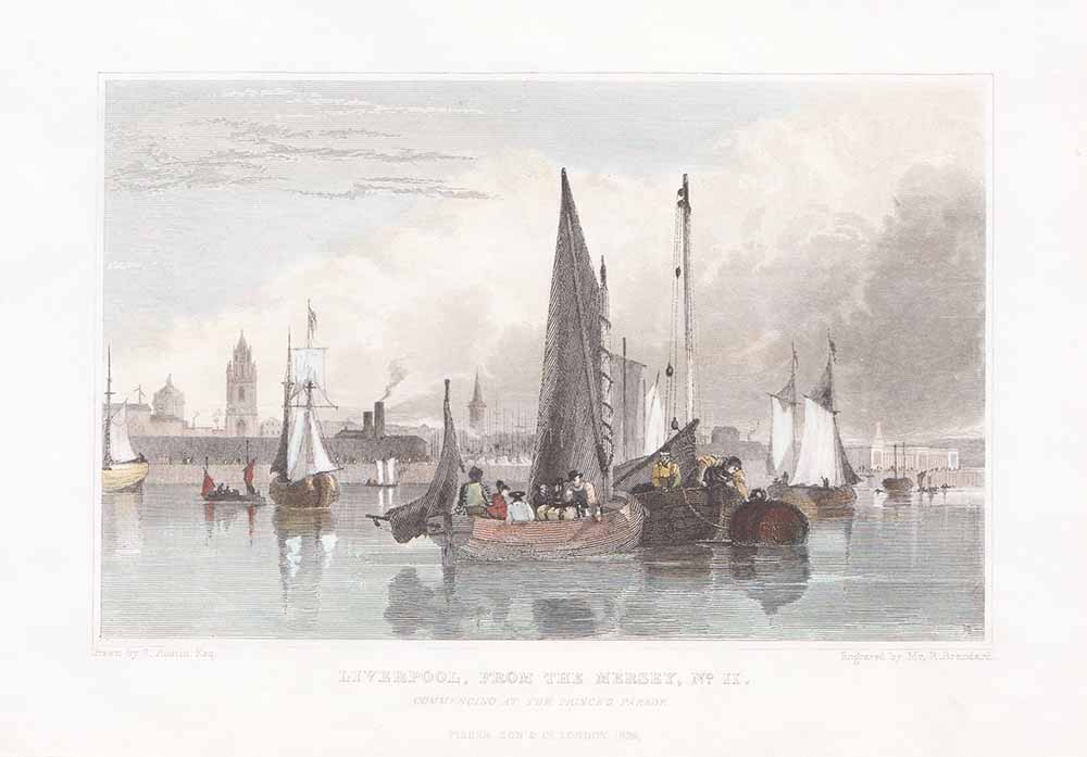 Liverpool from the Mersey. No.II. Commencing at the Prince's Parade.