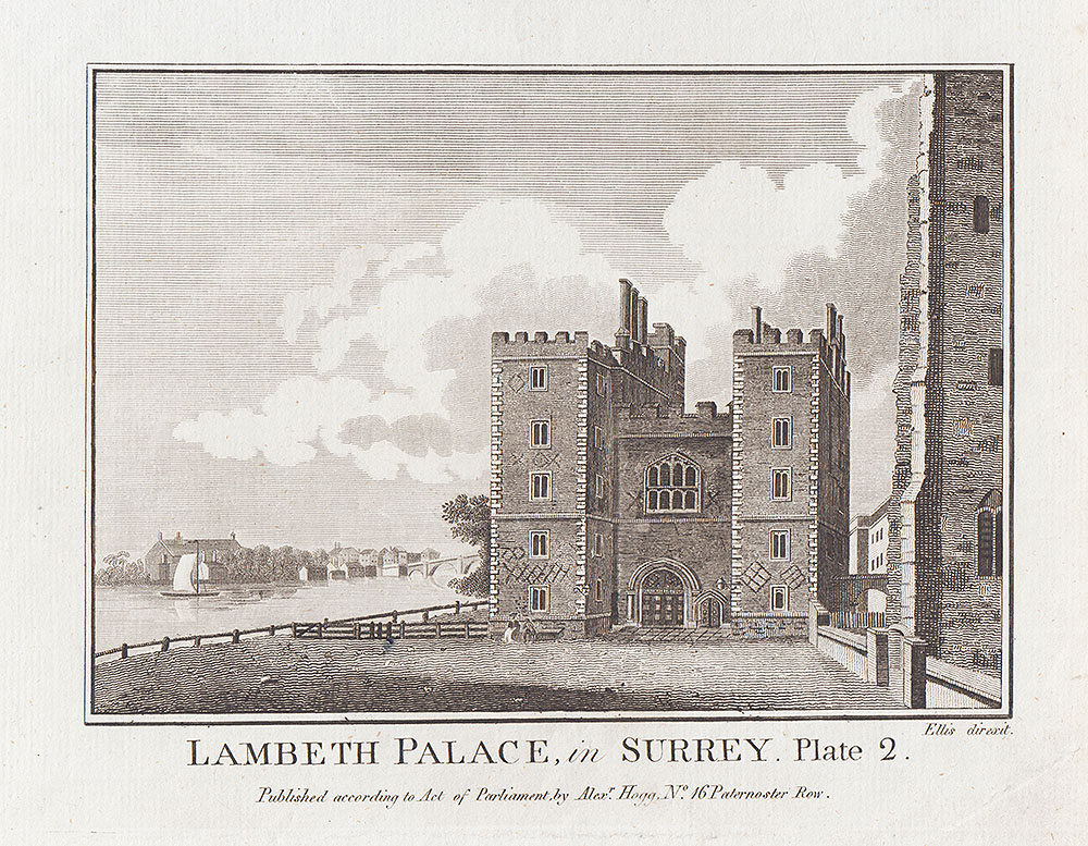 Lambeth Palace in Surrey Plate 2