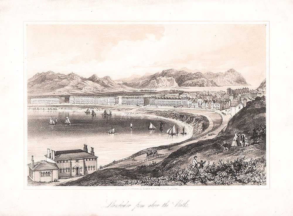 Llandudno from above the Baths