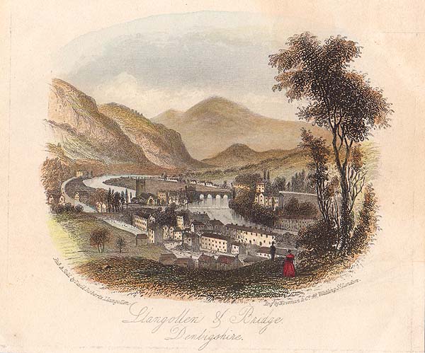 Llangollen & Bridge Denbighshire