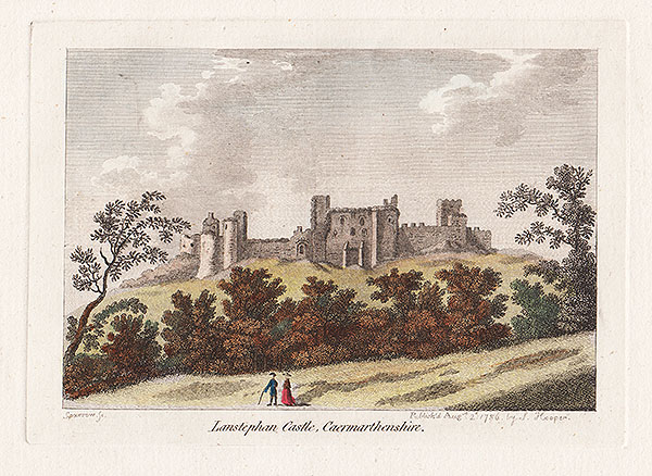 Llanstephan Castle Carmarthenshire