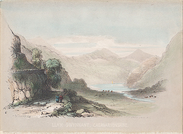 Llyn Gwynant Caernarvonshire