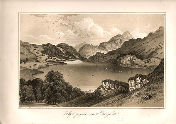 Llyn Gwynant near Beddgelert 