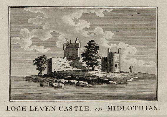 Loch Leven Castle in Midlothian