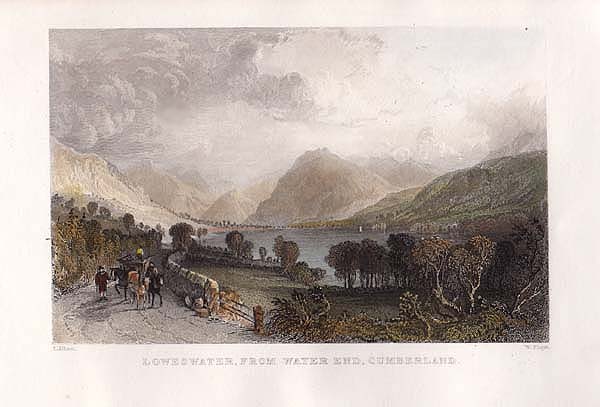 Loweswater from Water End Cumberland  