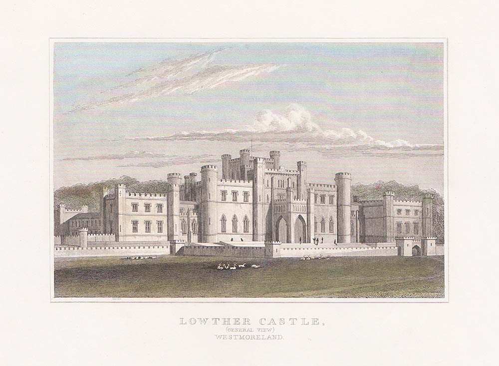 Lowther Castle General View
