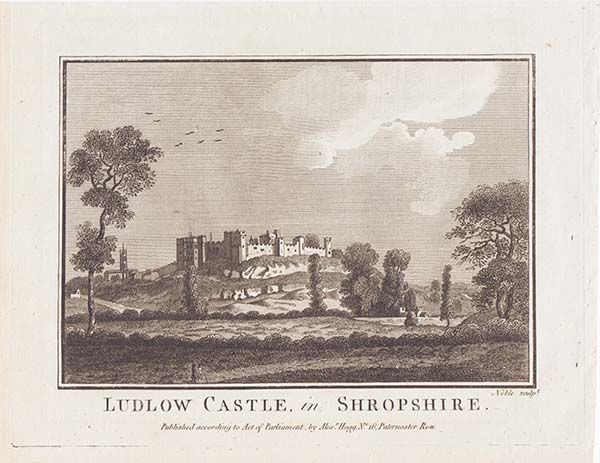 Ludlow Castle in Shropshire