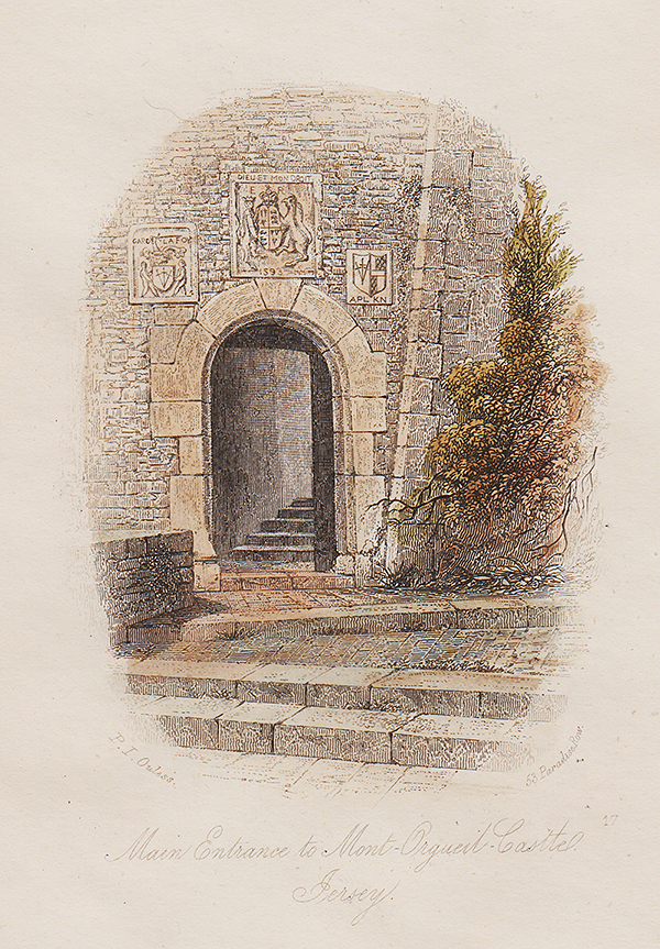 Main Enterance to Mont Orgueil Castle Jersey