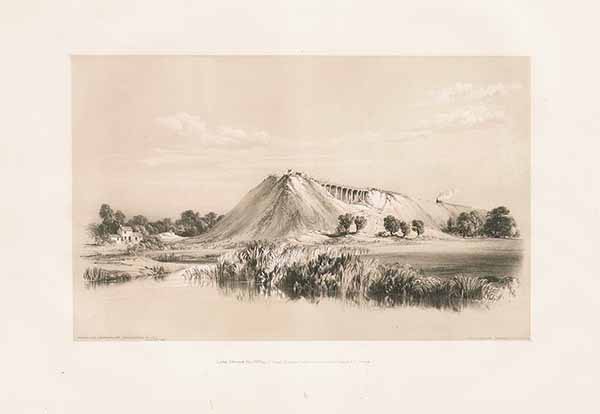 ‘Making the embankment  Woolverton Valley June 28th 1837’