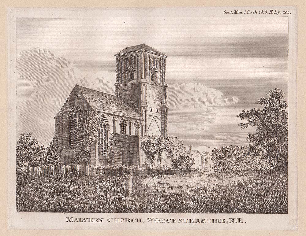Malvern Church Worcestershire  NE