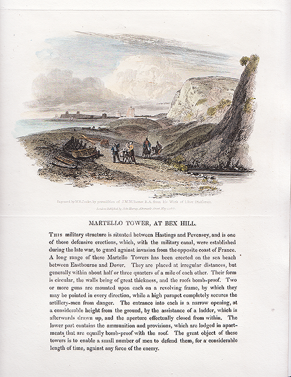 Martello Tower at Bex Hill 