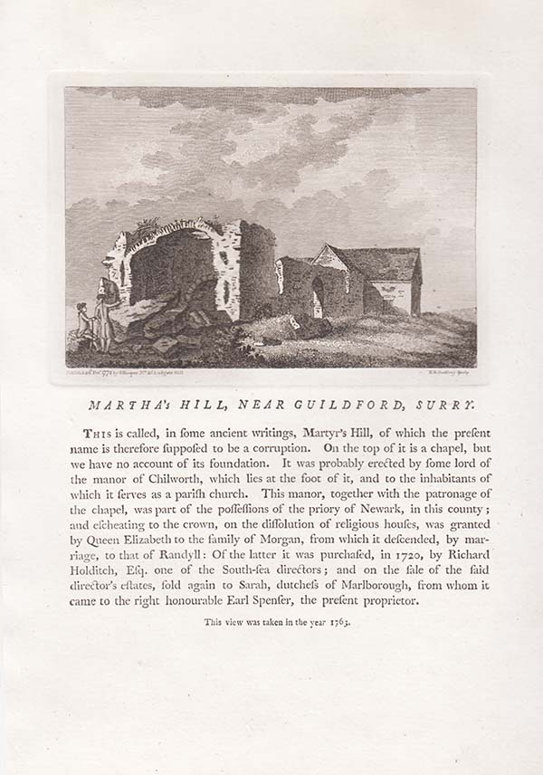 Martha's Hill near Guildford Surrey