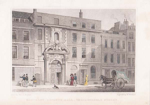 Merchant Taylor's Hall Threadneedle Street 