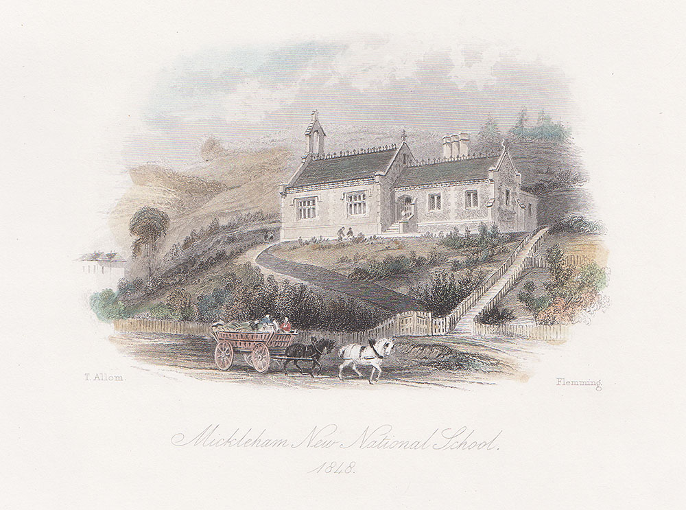 Mickleham New National School 1848