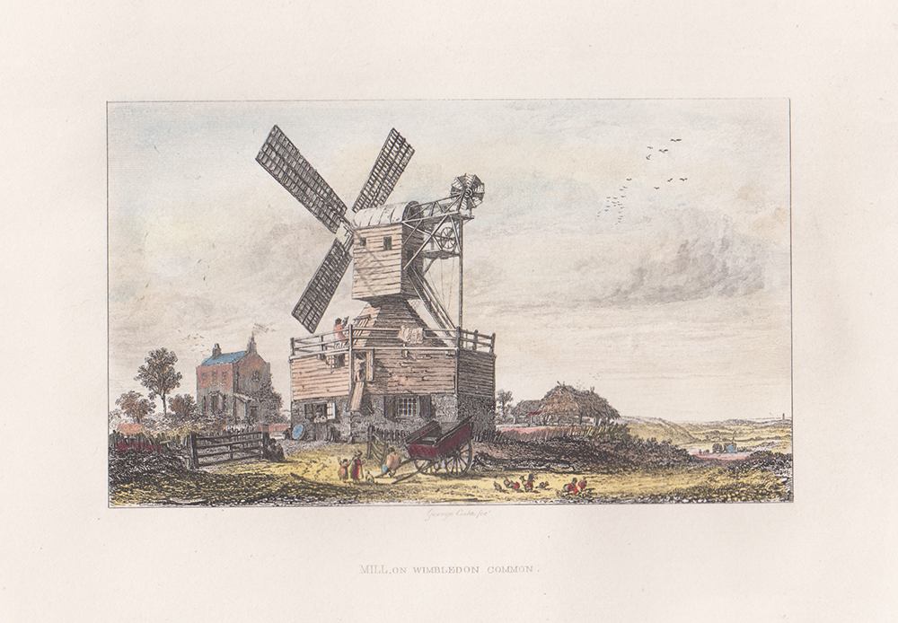 Mill on Wimbledon Common.