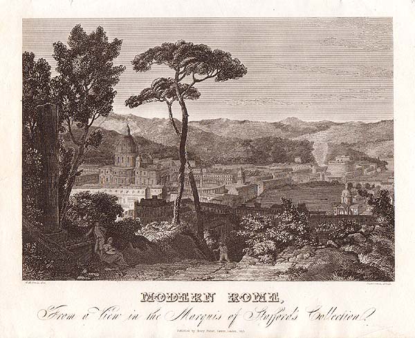 Modern Rome From a View in the Marquis of Stafford's Collection