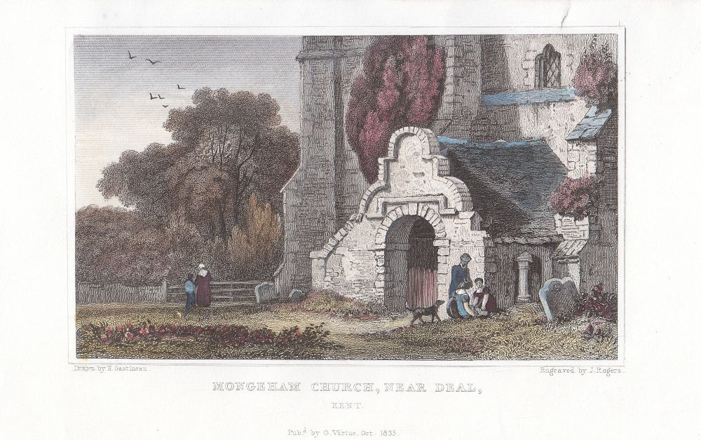 Mongeham Church, near Deal, Kent.
