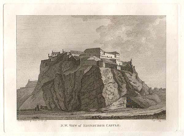 NW View of Edinburgh Castle