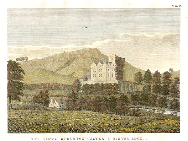 NE View of Stourton Castle & Kinver Edge