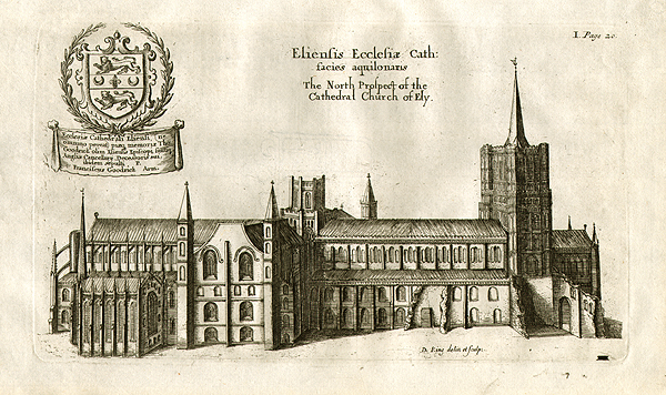 The North Prospect of the Cathedral Church of Ely