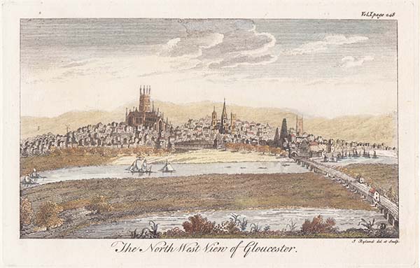The North West View of Glocester