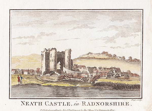 Neath Castle in Radnorshire 