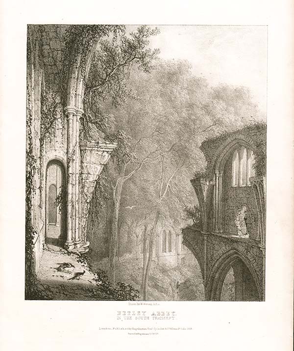 Netley Abbey In the South Transept 