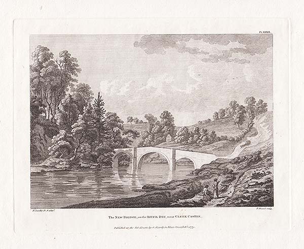 The New Bridge on the River Dee near Clerk Chirk Castle