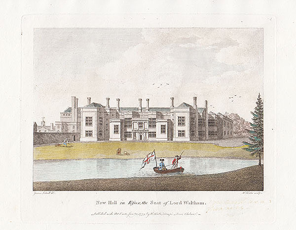 New Hall in Essex the Seat of Lord Waltham